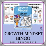 GROWTH MINDSET - Bingo Game - Social Emotional Learning SEL