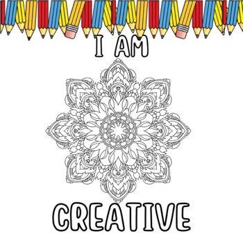 GROWTH MINDSET COLORING PAGES | AFFIRMATIONS | POSTERS by Perfect ...