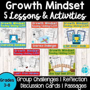 Preview of Back to School | GROWTH MINDSET Activities | Social-Emotional Learning