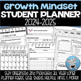 GROWTH MINDSET STUDENT PLANNER 2024-2025