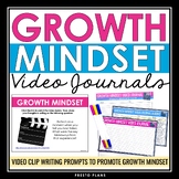 Growth Mindset Writing Prompts - Video Clip Journal Writin