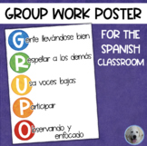 GRUPO - Group Expectations Poster in SPANISH