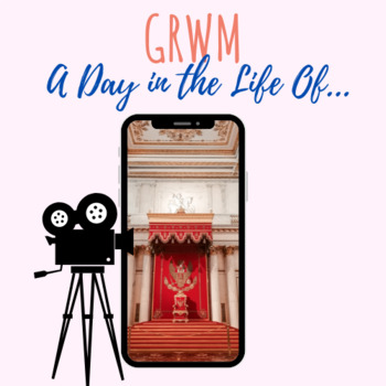 Preview of GRWM-A Day in the Life of a Historical Figure (TikTok Template)
