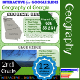 GSE SS2G1: Georgia Geography for Google Slides