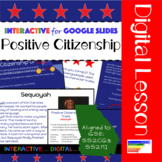 GSE SS2H1: Historical Figures Positive Citizenship Traits 