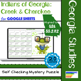GSE SS2H2 Indians of Georgia: Creek & Cherokee Mystery Pic