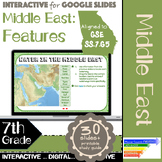GSE SS7G5 Middle East Features Interactive for Google Slides