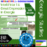 GSE SS8H8 World War I & Great Depression: Georgia Interact