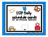 GSRP Preschool / PreK - Visual Daily Schedule / Routine Cards