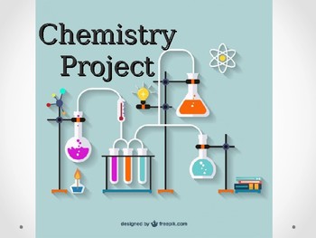 chemistry project cover page design