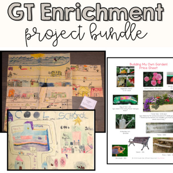 Preview of GT Enrichment BUNDLE! - All my enrichment resources aligned with TPSP