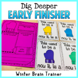 Winter Early Finisher Word of the Day
