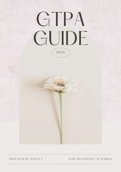 Preview of GTPA Guide | GTPA template | GTPA Help | GTPA Bible | GTPA checklist