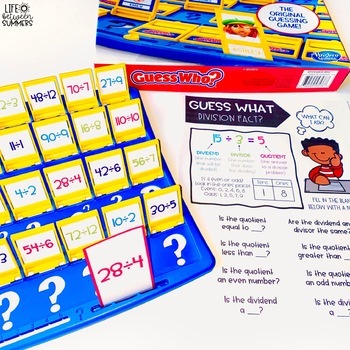 Guess Who Math Games Growing Bundle - Life Between Summers