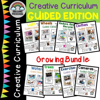 Preview of GUIDED EDITION (Creative Curriculum®) - Growing Bundle