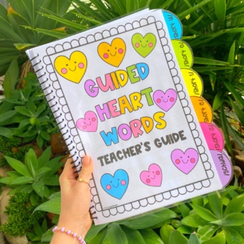 Preview of GUIDED HEART WORDS TEACHER'S GUIDE / SCIENCE OF READING / TRICKY WORDS