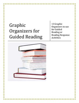 Preview of GUIDED READING Graphic Organizers