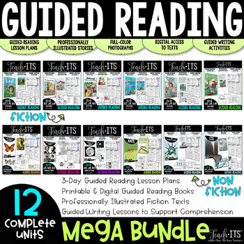 Preview of GUIDED READING Mega Bundle VOLUME 1