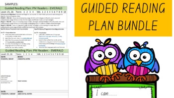 Preview of GUIDED READING PLAN - BARGAIN BUNDLE - PM READERS LEVELS 1 - 30 & BONUS