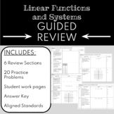 GUIDED REVIEW: Linear Functions and Systems