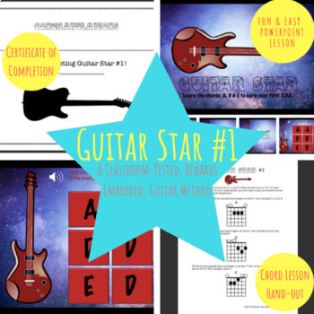 Preview of GUITAR STAR #1 - A Rewards-Integrated Guitar Method
