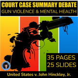 Gun violence argumentative passages critical thinking end 