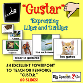 GUSTAR:  Expressing Likes and Dislikes Visuals Powerpoint