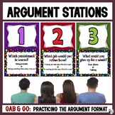 Argument Gab & Go Stations: Practicing the Argument Writin