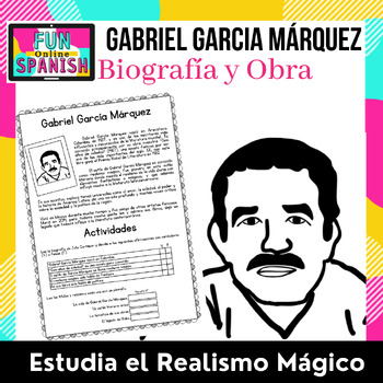 Preview of Gabriel García Márquez Biografía y Obra / Realismo Mágico Cien Años de Soledad