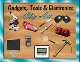 Gadgets, Tools and Electronics 3D Clip Art