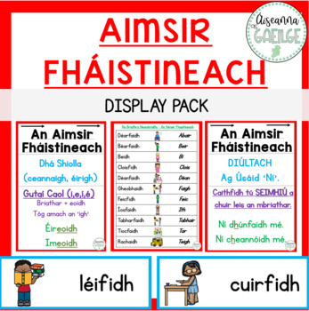 Preview of Gaeilge An Aimsir Fháistineach Display Pack