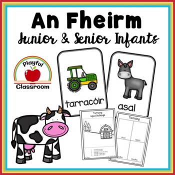 Preview of An Fheirm - Irish Worksheets for Junior and Senior Infants