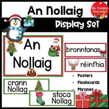 Preview of Gaeilge An Nollaig (Christmas resource Pack in Irish)