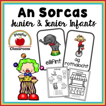Preview of An Sorcas - Irish Worksheets for Junior and Senior Infants