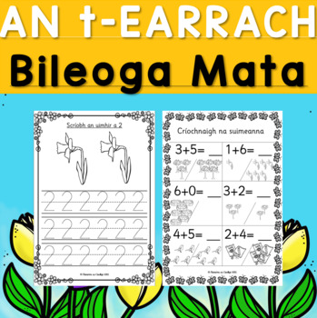 Preview of Gaeilge An t-Earrach Bileoga Mata
