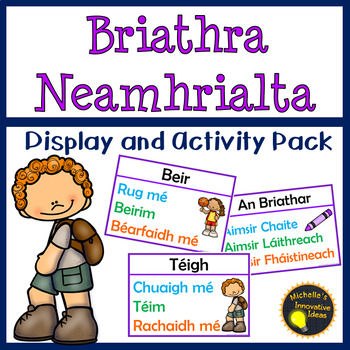 Preview of Gaeilge - Briathra Neamhrialta