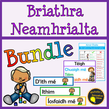 Preview of Gaeilge - Briathra Neamhrialta Bundle