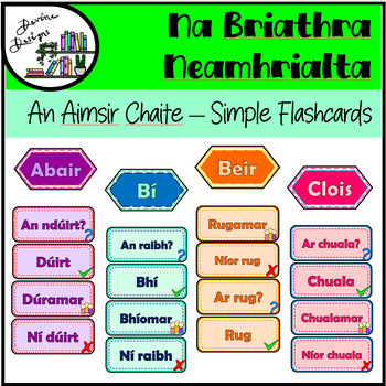 Preview of Gaeilge - Briathra Neamhrialta (Aimsir Chaite)