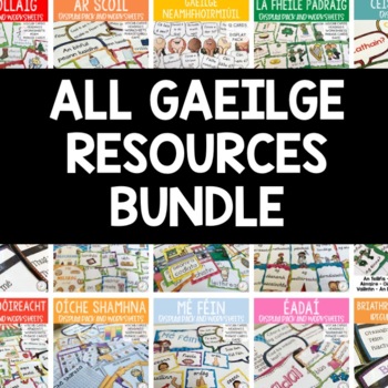 Preview of Old Gaeilge Bundle 2021 - new  2022 Gaeilge bundle available!!