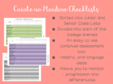 Gaeilge Caint na Maidine Question List and Assessment Chec