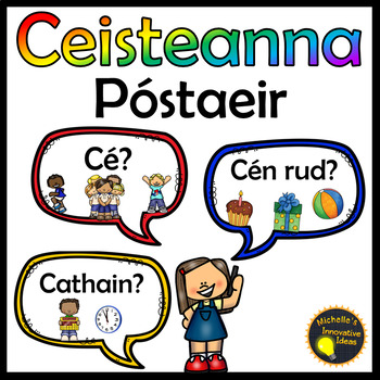 Preview of Gaeilge - Ceisteanna Póstaeir