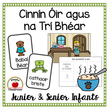 Preview of Gaeilge Cinnín Óir agus na Trí Bhéar Activities