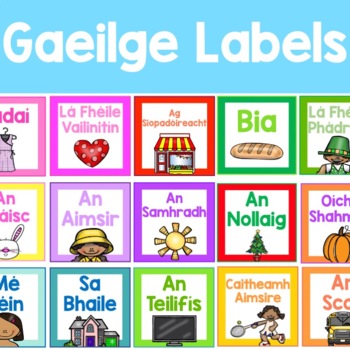 Preview of Gaeilge Labels 2022