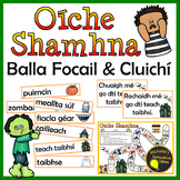 Gaeilge Oíche Shamhna Halloween Balla Focail agus Cluichí