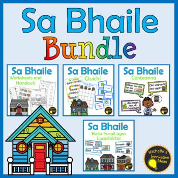 Preview of Gaeilge Sa Bhaile Bundle