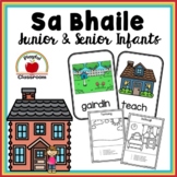 Sa Bhaile - Irish Worksheets for Junior and Senior Infants