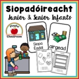 Siopadóireacht - Irish Worksheets for Junior and Senior Infants