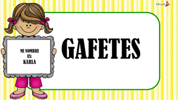 Gafetes Teaching Resources | TPT