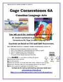 Gage Cornerstones Canadian Language Arts: Grade 6A Complet