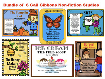 Preview of Gail Gibbon's Non-fiction Bundle